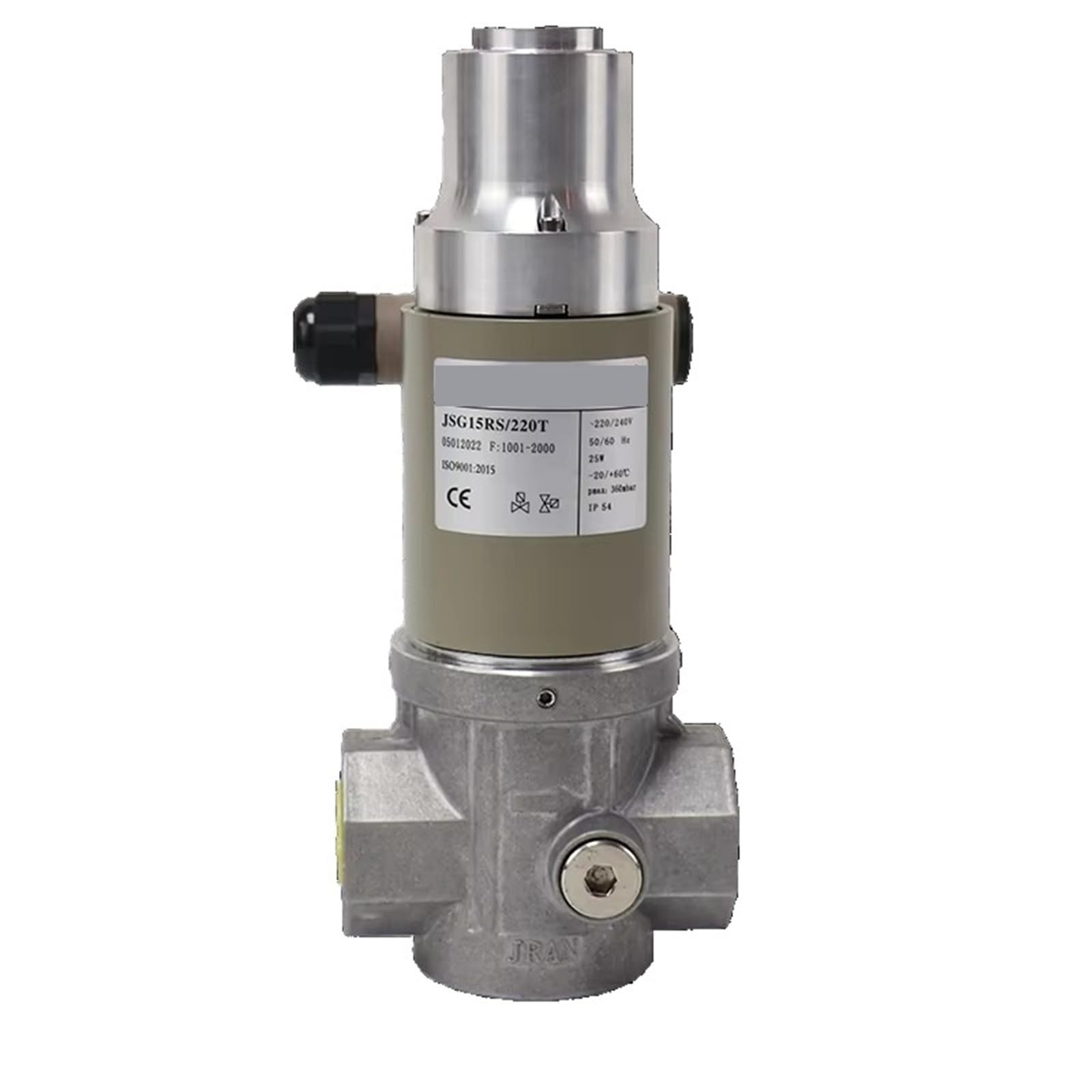 Trgyjgkf One Color Slow Opening Flow Control Pneumatic Solenoid Valve Dn15 For Industrial And Commercial Normally Open