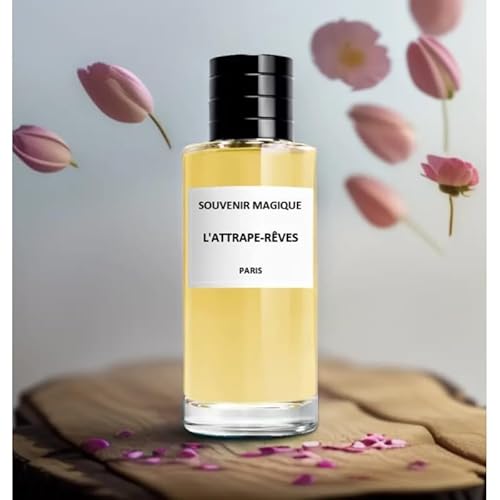 ATTRAPE REVES - Souvenir Magique – EXTRAIT DE PARFUM - 50 ml - Tenue 24h – Parfum pour Homme et Femme - idée cadeaux - Made in France (Fruité)