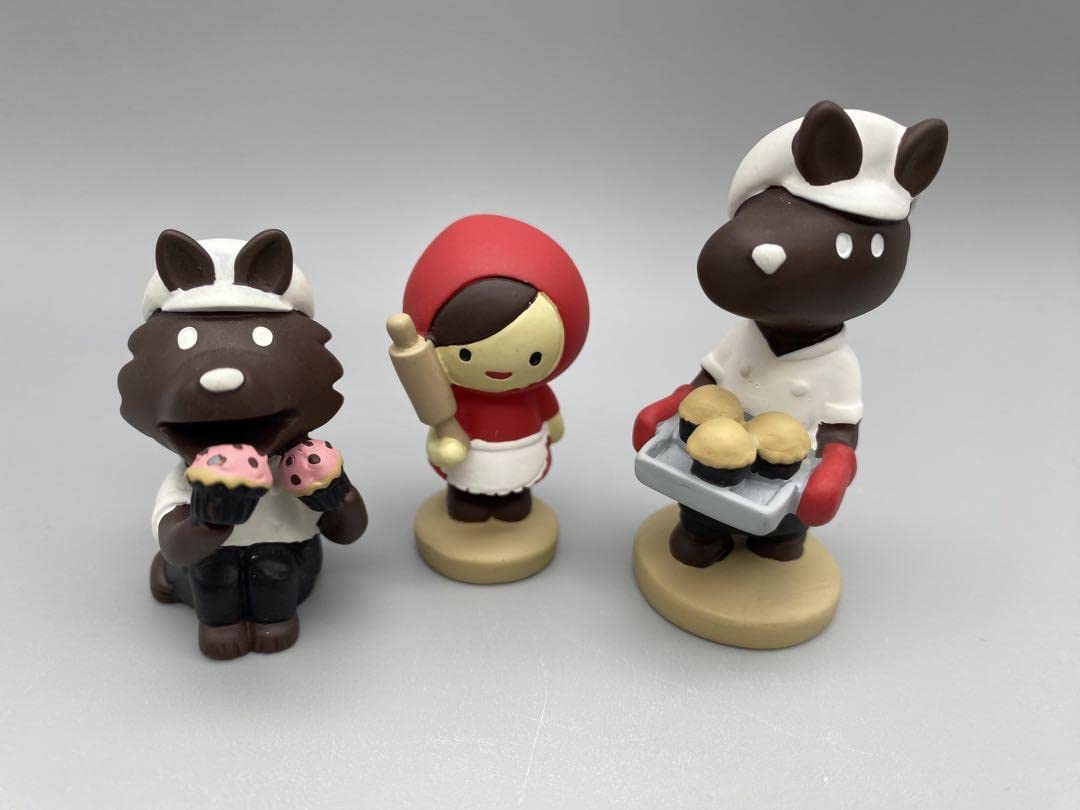 コンコンブル デコレ オトギッコ レア 赤ずきん オオカミ2点セット