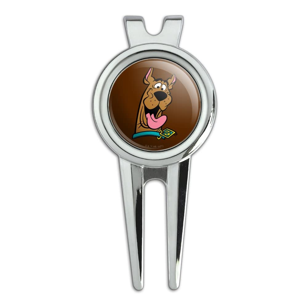 GRAPHICS & MORE Scooby-Doo Headshot Golf Divot Repair Tool and Ball Marker