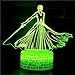 Lampe illusion 3D LED veilleuse Anime Action japonaise Pirate Poupée Pvc Jouet Décoration Imprimer DIY Cadeau d'anniversaire Année de Noël USB Garçon fille cadeau d'anniversaire de Noël