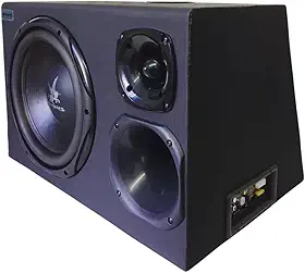 Caixa Amplificada Automotiva Corzus CXT 300 12″, MDF, Modo Subgrave ou Modo Trio, Subwoofer 12 polegadas, 300 Watts RMS