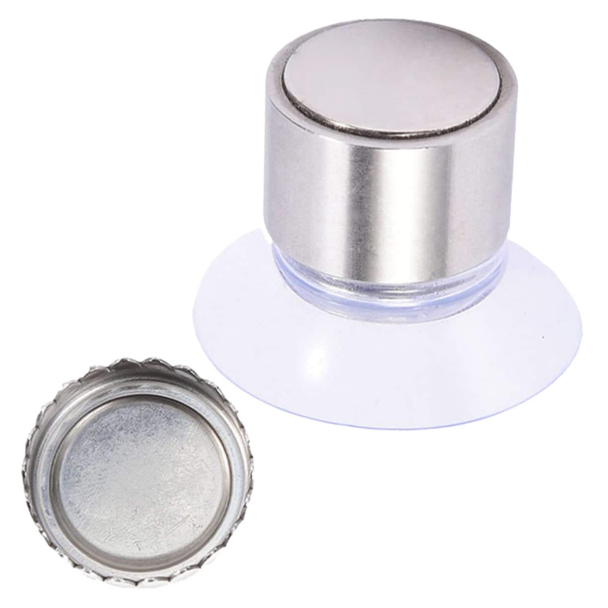Alipis 4 Set Di Porta Sapone Magnetico Da Parete in Acciaio Inossidabile Robusto Facile Da Installare