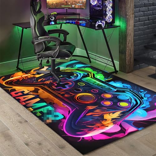 Tapete Gaming Area para habitación de niños 120x80 cm miniatura 2
