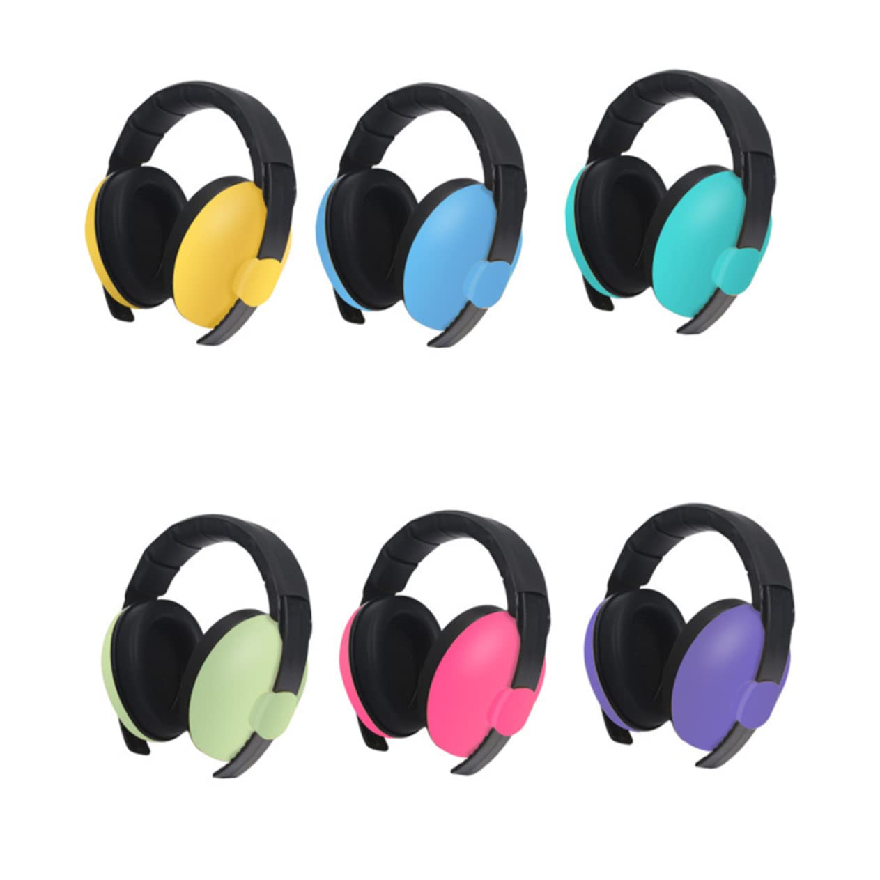 HOMSFOU Baby Noise Reduction Earmuffs Toddler Ear Protection Sound Ear Muffs Noise Blocking for Sleep and Play