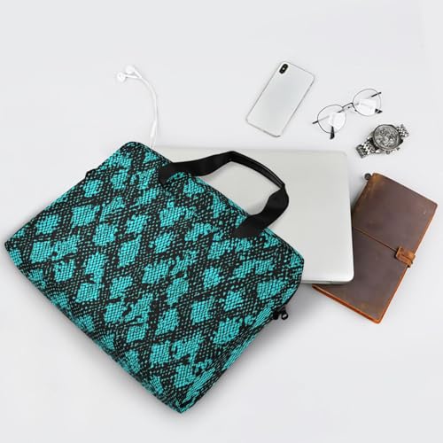 Maletín para portátil ALAZA con estampado de piel de serpiente miniatura 7