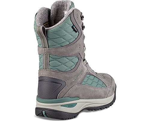 Vasque Women's Pow III UltraDry Snow Sneaker, Grey/Silver Pine, 7 M US