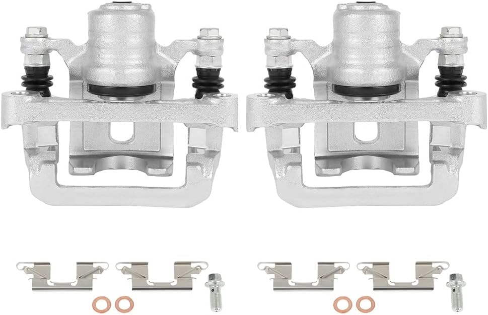 ECCPP 19B2994 19B2995 Brake Calipers With Bracket Fit For Nissan For Frontier 2005-2021 For Nissan For Xterra 2005-2015 For Suzuki For Equator 2009-2012 2pcs Rear Driver & Passenger Side