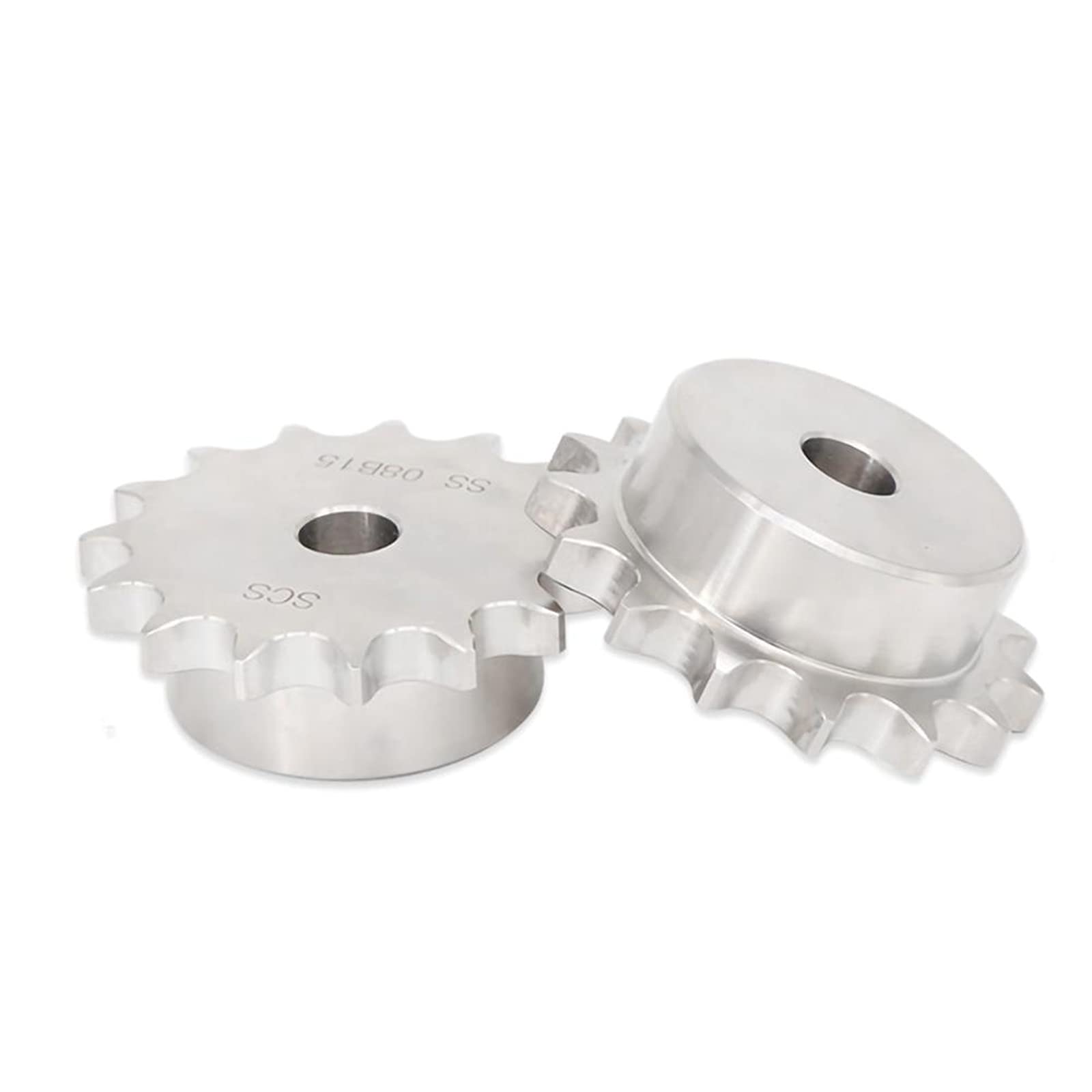 1pc (Type 08B) 10-25 dents chaîne en acier inoxydable PIGNON chaîne 12.7mm Pas de vitesse de roue industrielle Sprocket, 25 dents