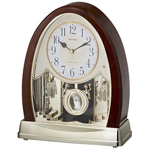 Rhythm Clocks "Joyful Crystal Bells" Mantel Clock Cover