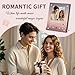 Custom Music Picture Frame, Photo Frames That Plays Songs, Personalized Music Gifts Spotify Song Plaque with Picture, Anniversary Birthday Gift for Couple Lover, Family, Friends