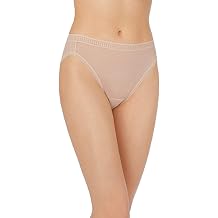 OnGossamer womens On Gossamer Womens Gossamer Mesh Hi-cut Brief Panty