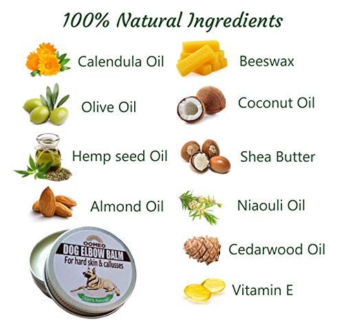 OOMEO Dog Elbow Balm for Hard Rough Skin and Calluses, 100% Natural, 30ML - Image 3
