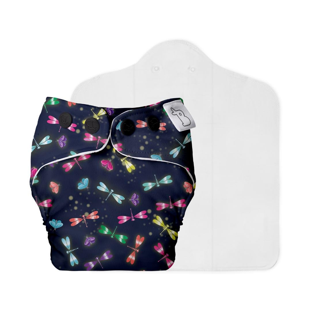 SuperBottoms Freesize UNO Cloth Diaper for babies (3m-3y) + Organic Cotton Pad, Washable & Reusable Diapers, Superior Absorption, Leakproof Baby Diaper, Super Soft & Gentle-image-8