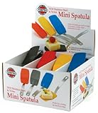 Norpro 1414D Mini Spatula, Assorted Colors Single.