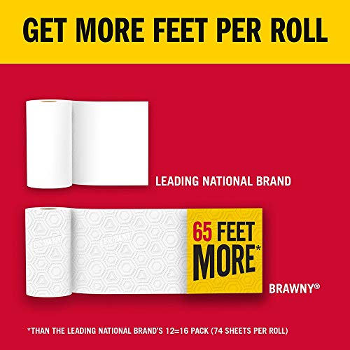 Brawny Paper Towels, 8 Xl Rolls, Pick-A-Size, 8 = 16 Regular Rolls #TOP5
