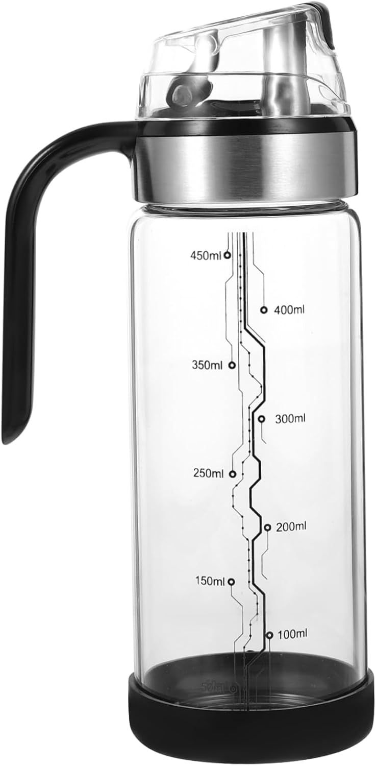 SOLUSTRE 1pc Automatic Oil Bottle Sprayer Oil Dispenser Spout Dispenser Bottle for Cooking