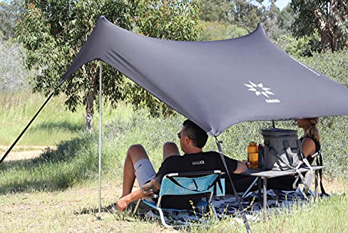Image of Neso Sidelines 1 Sports Tent - Lightweight and Portable Sun Shelter and Shade Tent for Outdoor Activities - Patented Reinforced Corners - UPF 50+ Sun Protection - 5.5 ft Tall, 7 x 4.5 ft
