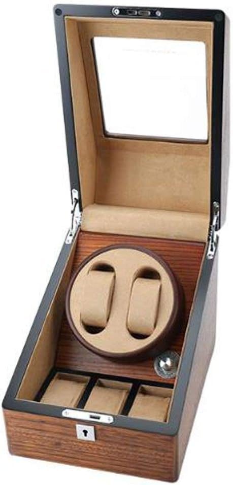 Watch Winder automatique à double grille boîte de rangement mécanique 5 LWX