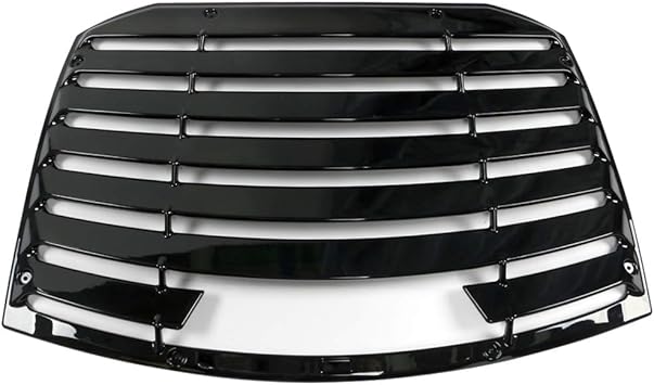 Amazon Com Compatible With 13 16 Scion Fr S 13 Subaru Brz 17 Toyota 86 T Style Gloss Black Rear Window Louver Automotive