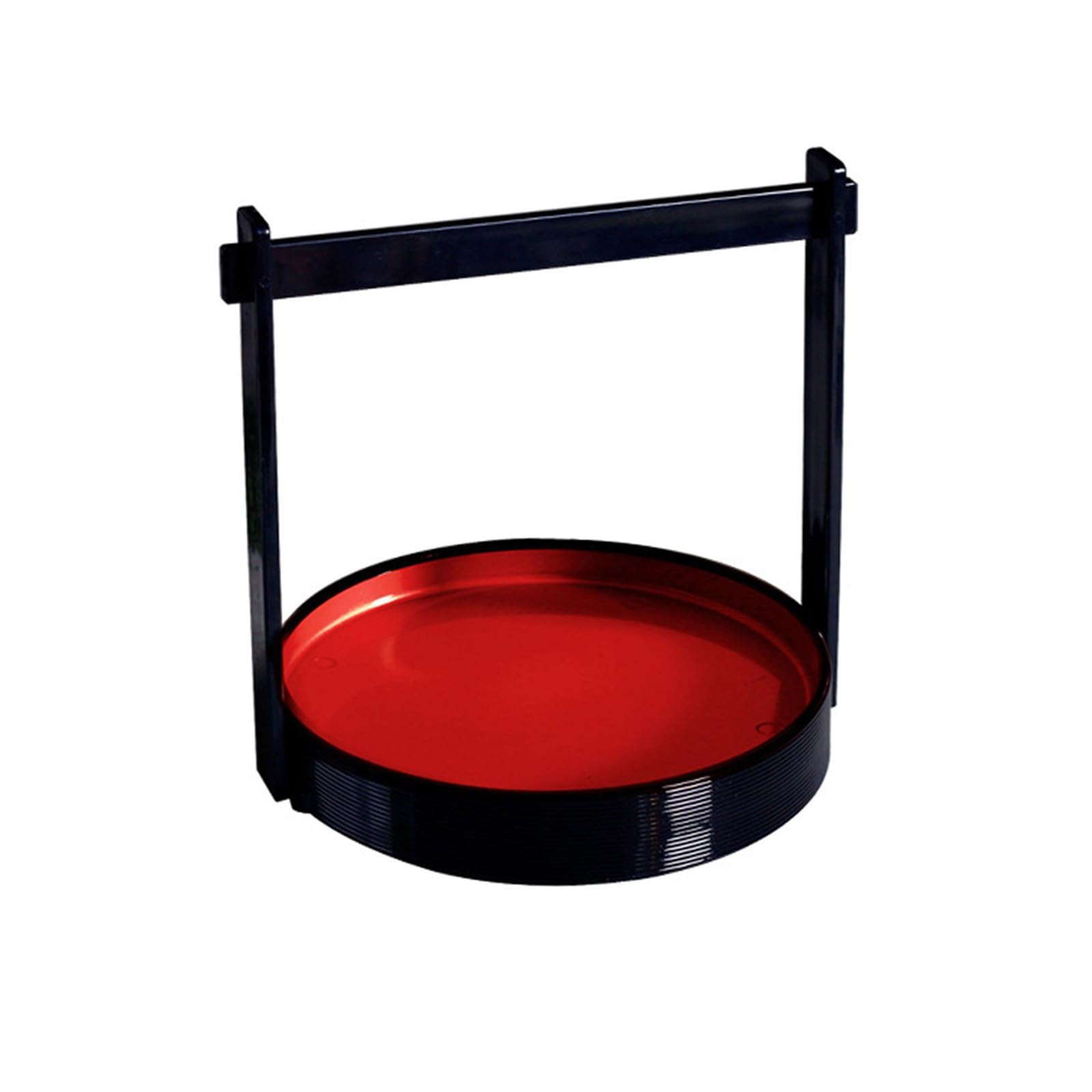 MALSSE Handheld Sashimi Sushi Plate Snacks Teas Tray Salad Serving Tray Fruit Basket Party Hosting Display Plate Easy to Use Restaurant Tableware