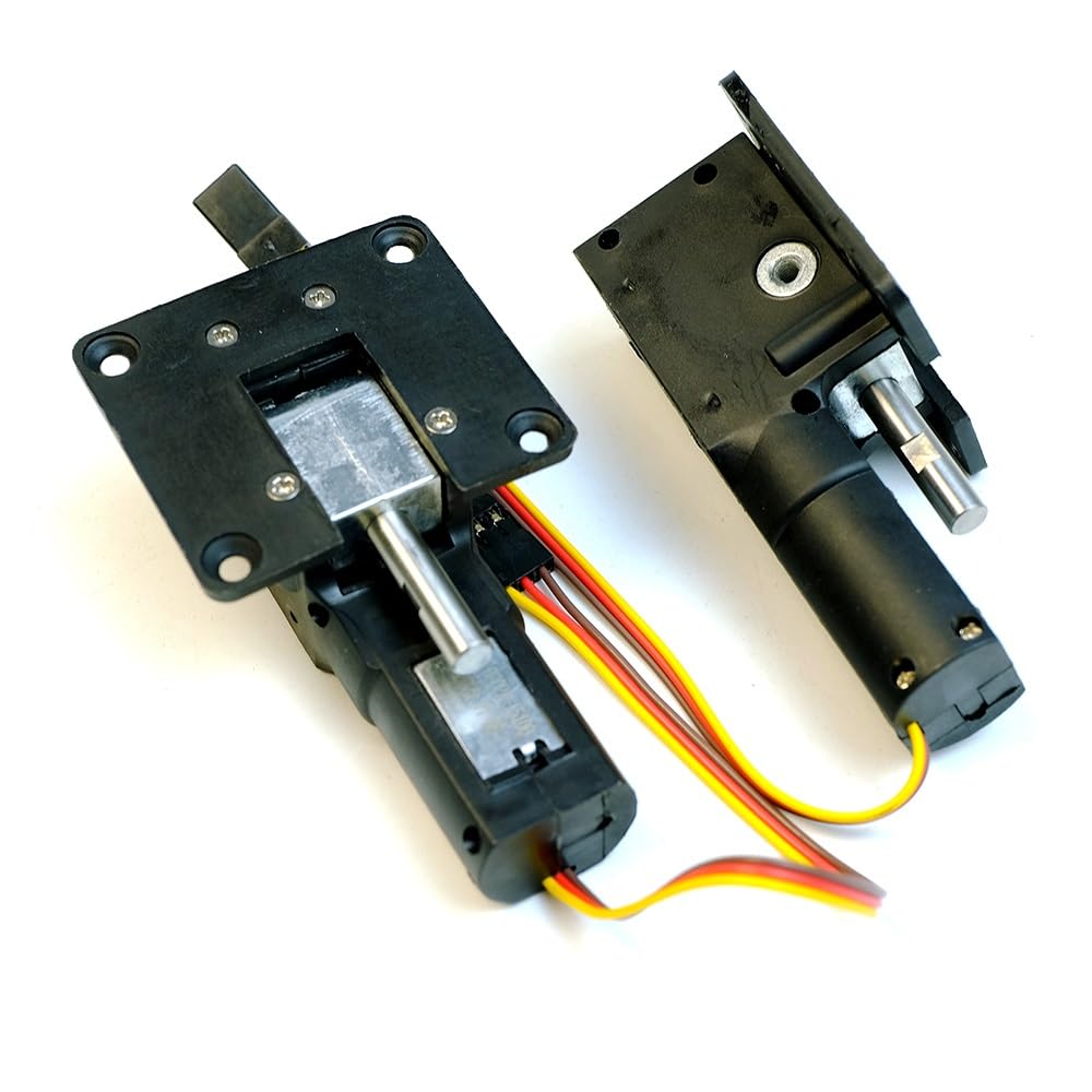 Tren de aterrizaje retráctil modelo RC con bloque de Metal, retracción de nariz principal sin Servo retráctil eléctrico for ala fija RC Airpalne(1 X Nose)