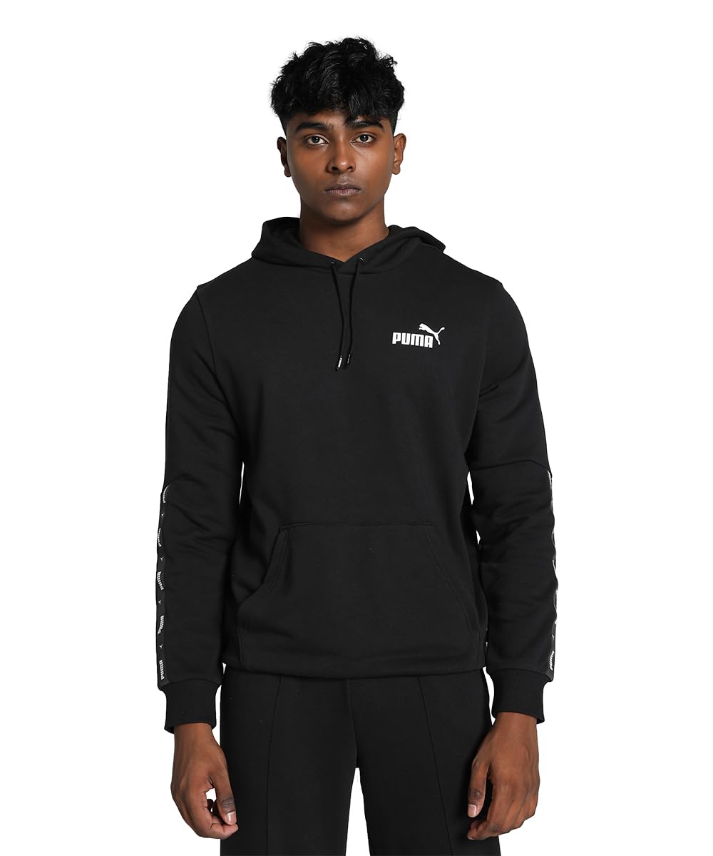 Men Cotton Blend Hooded-Neck Sweatshirt-image-42
