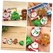 TOYANDONA 60pcs Christmas Cartoon Erasers Set Random Styles Including Santa Reindeer Stationery for Boy Girl for Drawing Pencil Wiping Premium Rubber Material