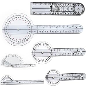Worutuk LJQ Goniometer 6er Set