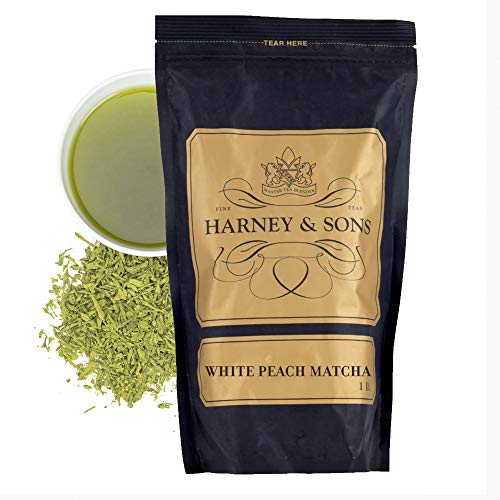 Té matcha blanco durazno 16 oz hoja suelta miniatura 1