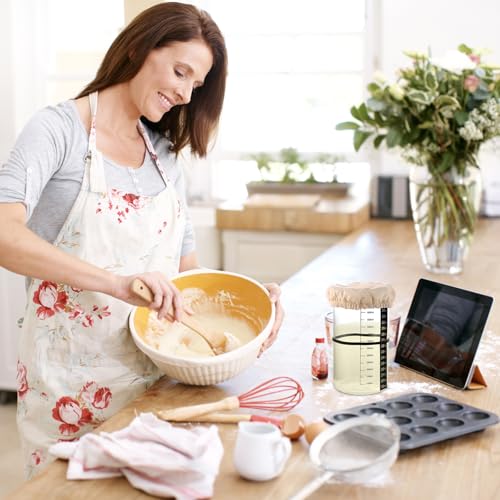 Kit levain avec pot fermentation verre 680 ml pour surveiller la température