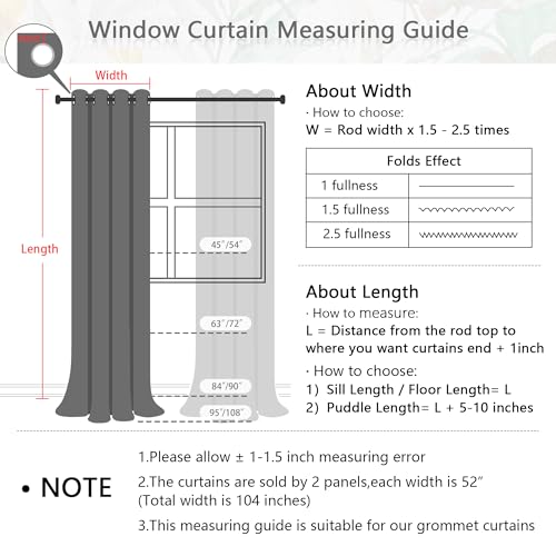 Image of MYSKY HOME Floral Curtains 63 Inch Length Semi Sheer Drapes for Living Room Bedroom, Flower Printing Window Treatment Grommet 2 Panels,Yellow and Natural
