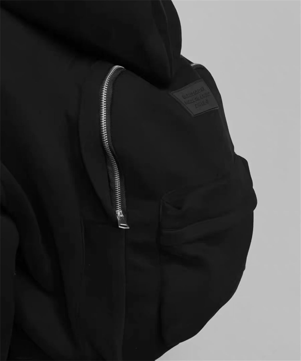 Womens Creative Hoodie with Backpack Unisex Casual Zip Up Long Sleeve Oversized Pocket Sweatshirt Jackets