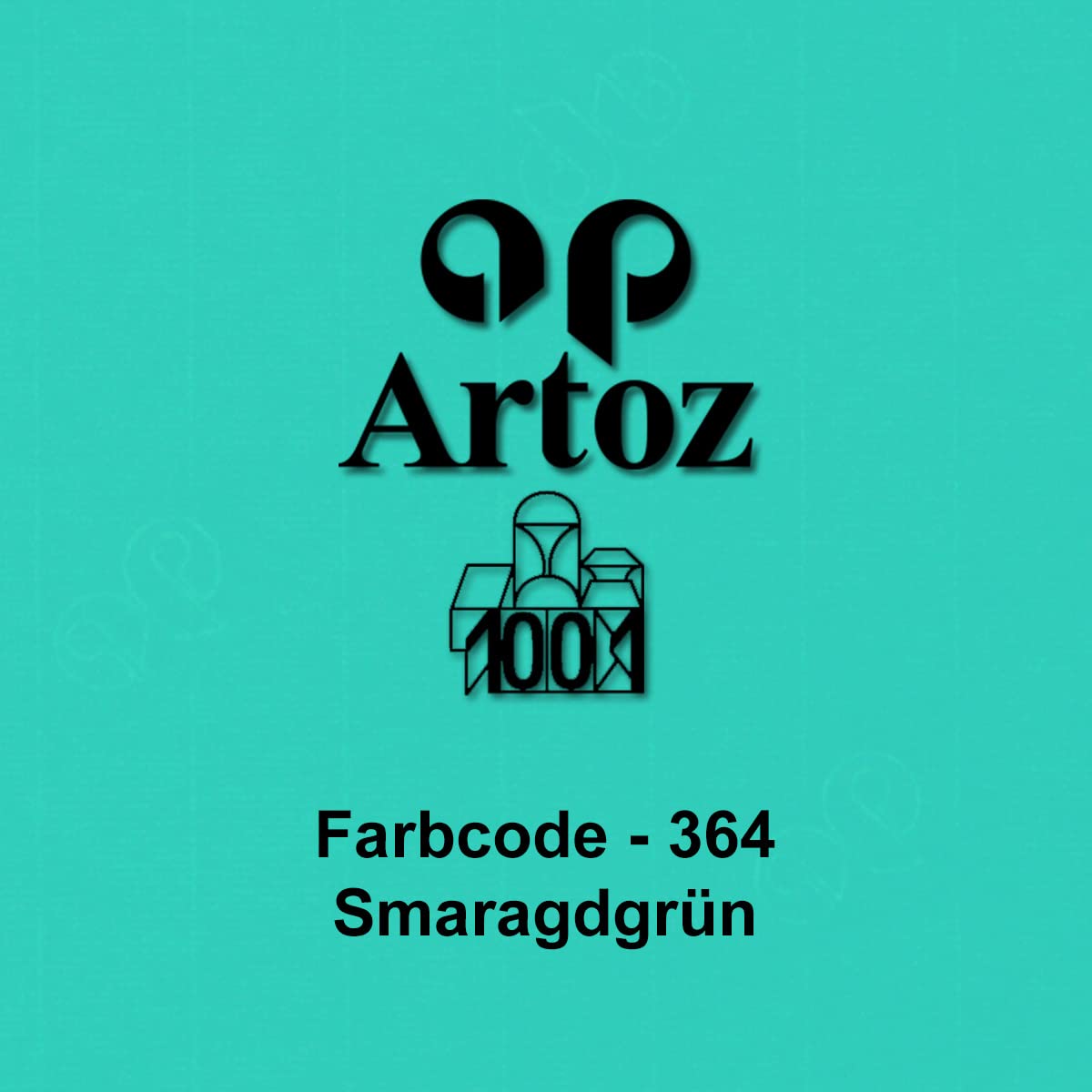 ARTOZ 75 x DIN A5 kartki składane – szmaragdowa zieleń (zielona) prążkowane, 148 x 210 mm, kartki składane podwyższone, podwójne, puste kartki o gramaturze 220 g/m², szlachetne prążkowanie Egoutteur