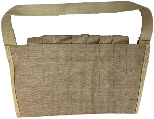 (Light Khaki) War Equine Militaria British WWII Sten Gun Seven Pocket Magazine Bandolier Reproduction