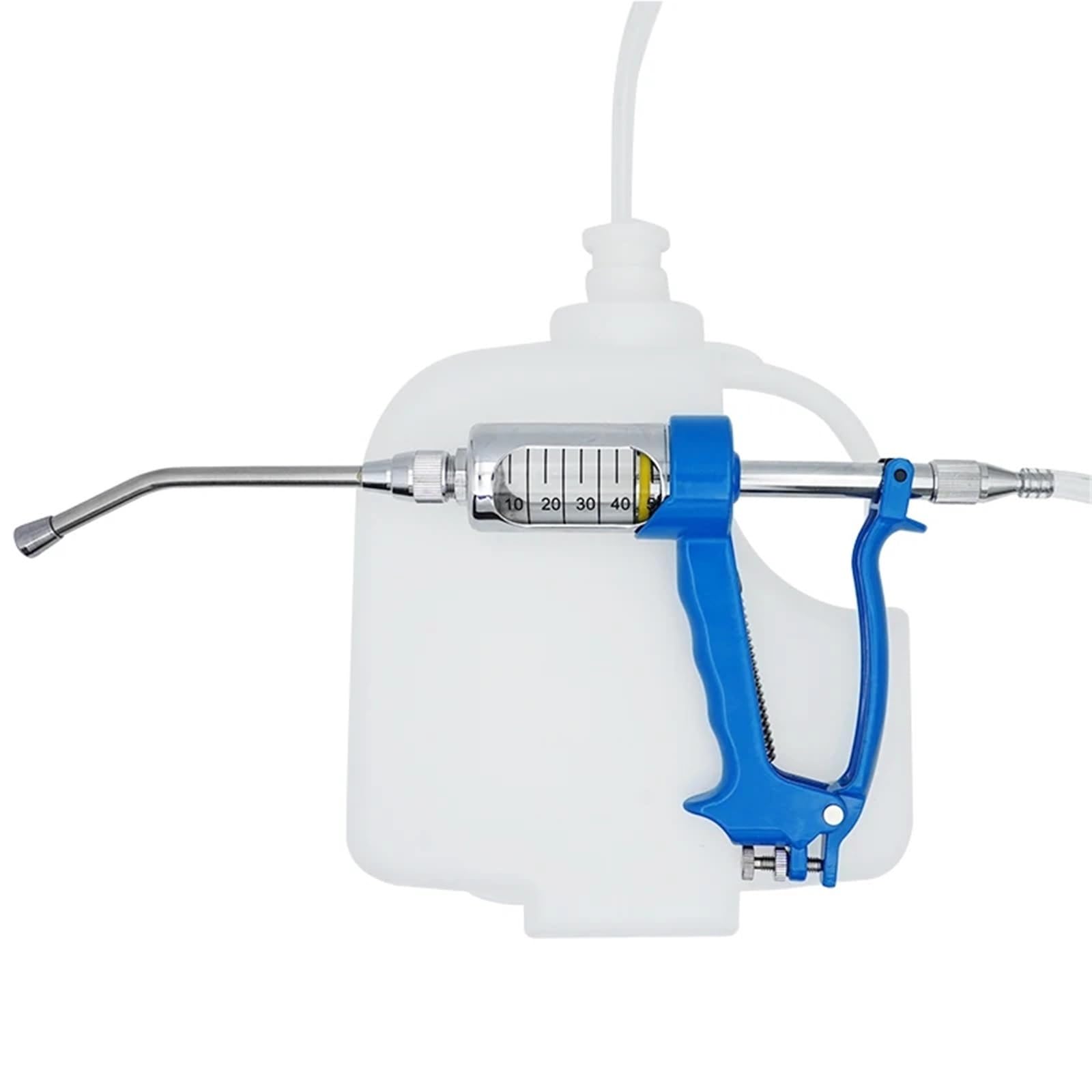 Veterinärkontinuierliches Dosiergerät 5/10/20/30/50 Ml Tier Veterinär Kontinuierliche Dosierung Gerät Automatische Impfstoff Medikament Mit Flasche Rinder Ziege Schwein(10ml)