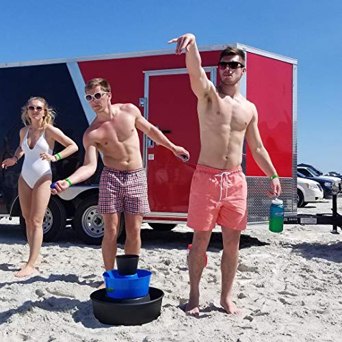 Bulzibucket Beach, Tailgate, Camping, Yard Game Indoor/Outdoor By Water Sports, Perfect For Family Game Night, Outdoor Games, Blue/Black #TOP7
