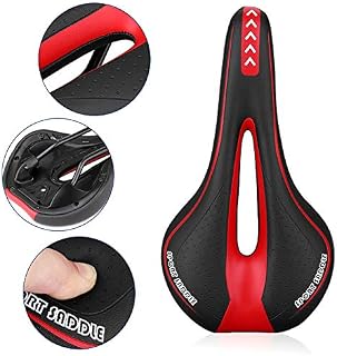 Immoch Comfortable Bike Seat Bicycle Saddle Gel With Soft Cushion Design Fit for Road Bike and Mountain Bike