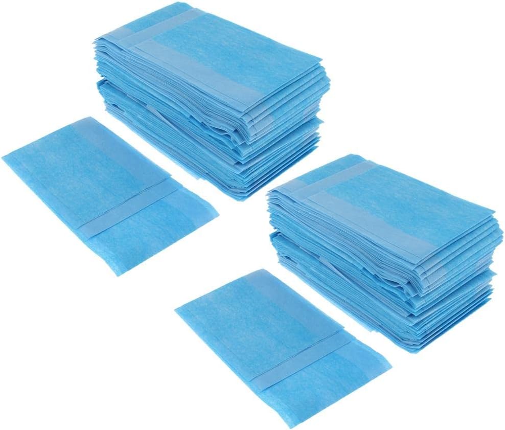 120Pieces Disposable Bed Pads, &Quilted, Premium Underpad Sheet ors for Adults&Children with Incontinence,Non-Woven Fabric, 15.7x15.7inch