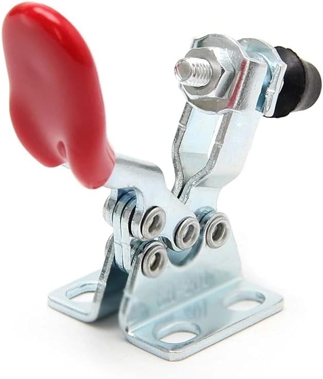 4 PCS 60 Lbs Antislip Covered Hand Tool Toggle Clamp Horizontal Clamp 201A