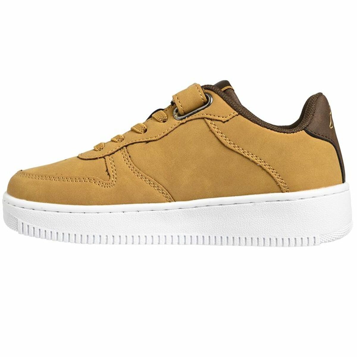 Kappa Zapatillas Deportivas para niño con el Logo Maserta 4 EV en Color Camel | Talla 28