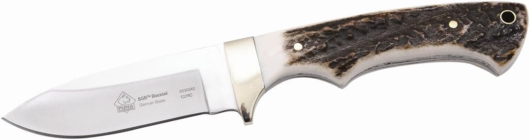 Puma SGB Blacktail Stag Hunting Knife with Leather Sheath