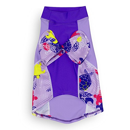 PlayaPup Dog Sun Shirt (UPF 50+), Purple Haze Tuga, Small