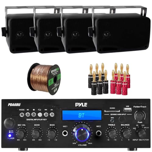 Pyle 240W Multi-Room Stereo Amplifier Kit