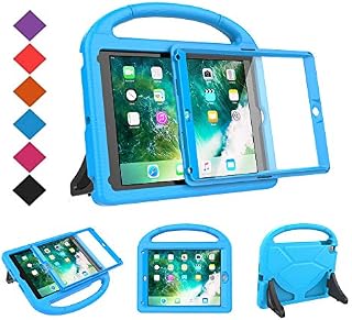 BMOUO Kids Case for New iPad 9.7 2018/2017 - Built-in Screen Protector Shockproof