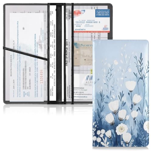 Organizador de Documentos de Cuero Slim miniatura 2