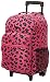 Rockland 17 Inch Rolling Backpack, Magenta Leopard, One Size