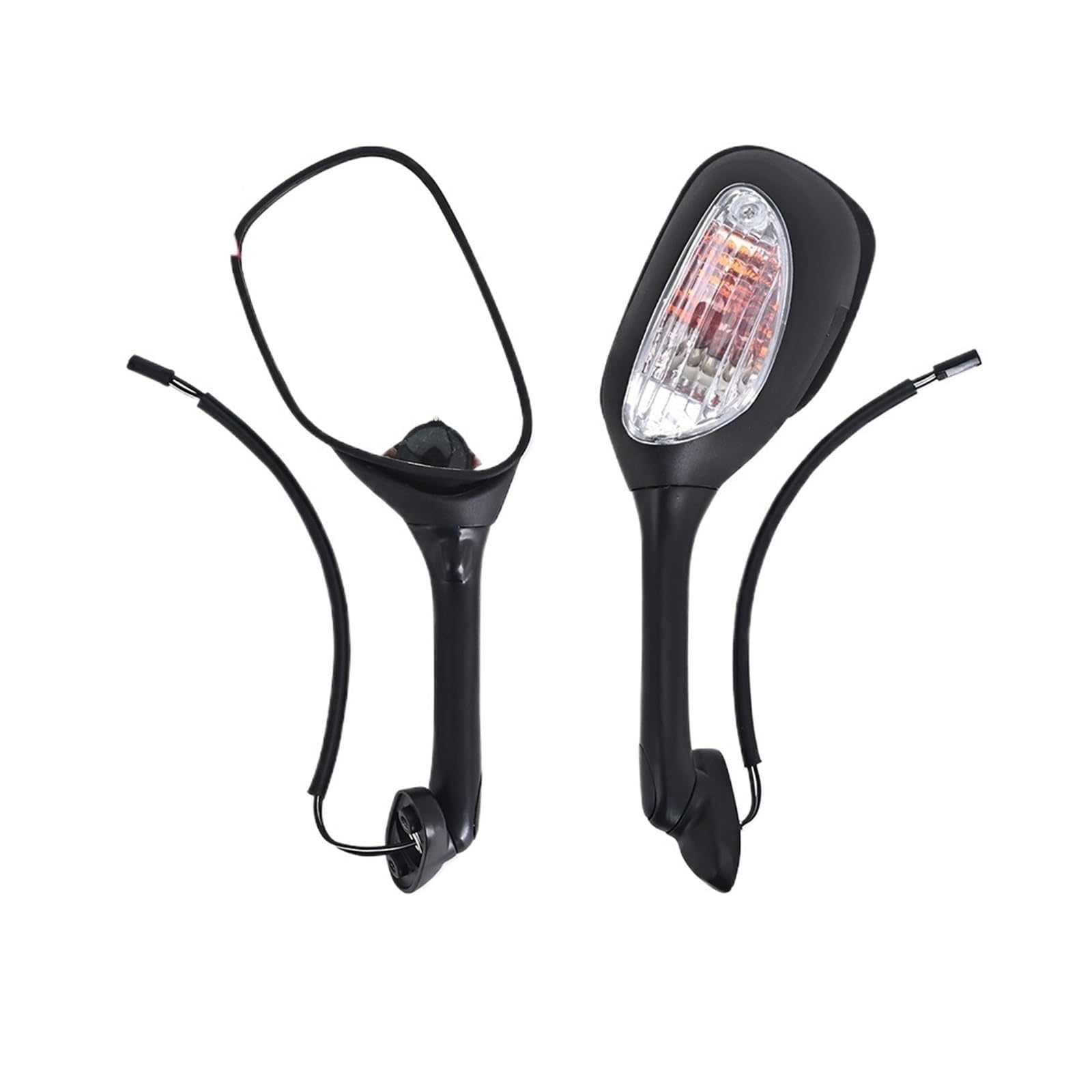 Moto Lusterko końcówkowe kierownicy Motocyklowa k Pasuje Do Suzuki GSXR600 GSXR750 GSXR1000 K5 K6 K7 K8 2005 2006 2007 2008 2009 2010 Widok Z Tyłu Światło Lustrzane Lusterka