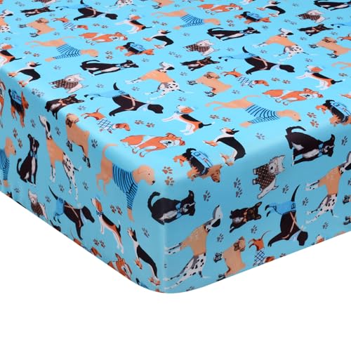 UOMNY Fitted Crib Sheet for Baby & Toddler Mattresses