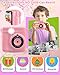 Instant Print Camera for Kids with 3 Rolls of Printer Paper, 1080P Toddler Digital Camera Toys for Age 3-12 with 32GB SD Card, Christmas & Birthday Gifts for 3 4 5 6 7 8 Year Old Girls & Boys (Pink)